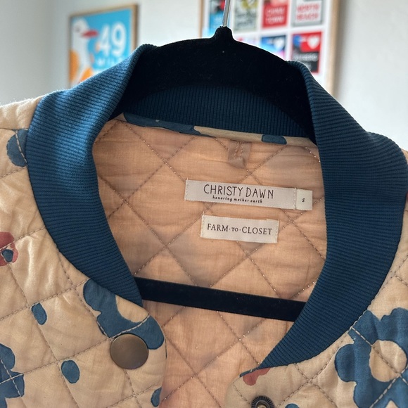 Christy Dawn Cleo Jacket in Apple Blossom - Picture 3 of 4